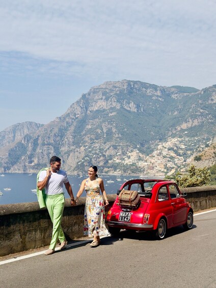 Picture 2 for Activity Amalfi Coast: Photo Tour with a Vintage Fiat 500