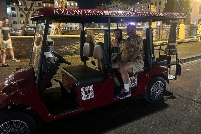Rome by Night: Golf Cart Tour