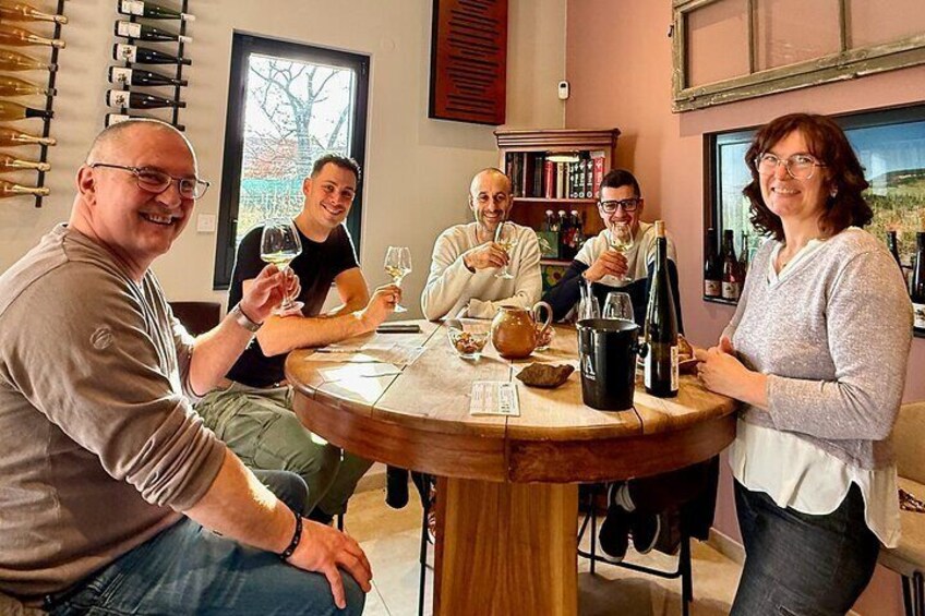 Wine cellar visit & tasting of organic Alsace wines