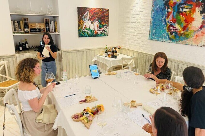 Sicilian wine tasting with aperitif included