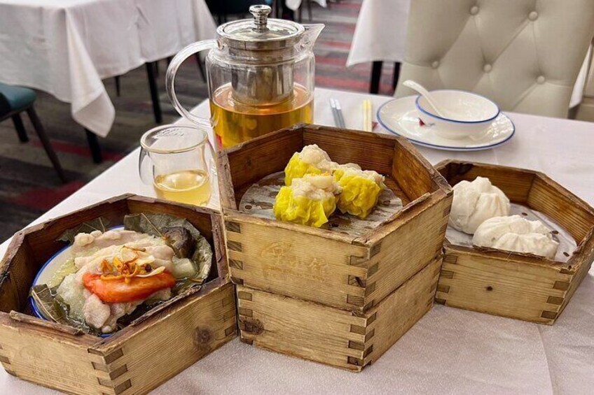Enjoying tea and a variety of exquisite Cantonese dim sum at a tea house has become a part of the cultural identity of Hong Kong people.