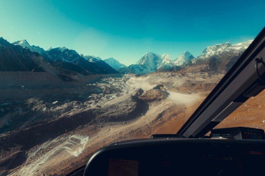 View of Khumbu Glacier