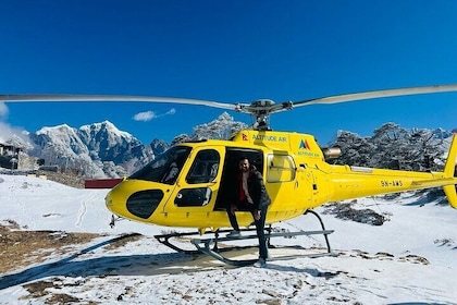 Everest Base Camp kalapather Helicopter Landing Tour