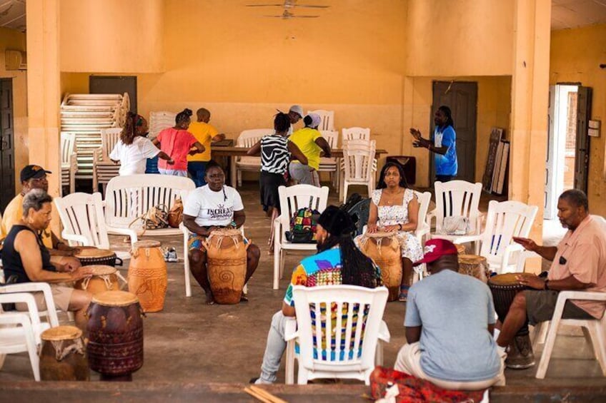 3 Hours Accra Drumming and Private Dancing Lessons