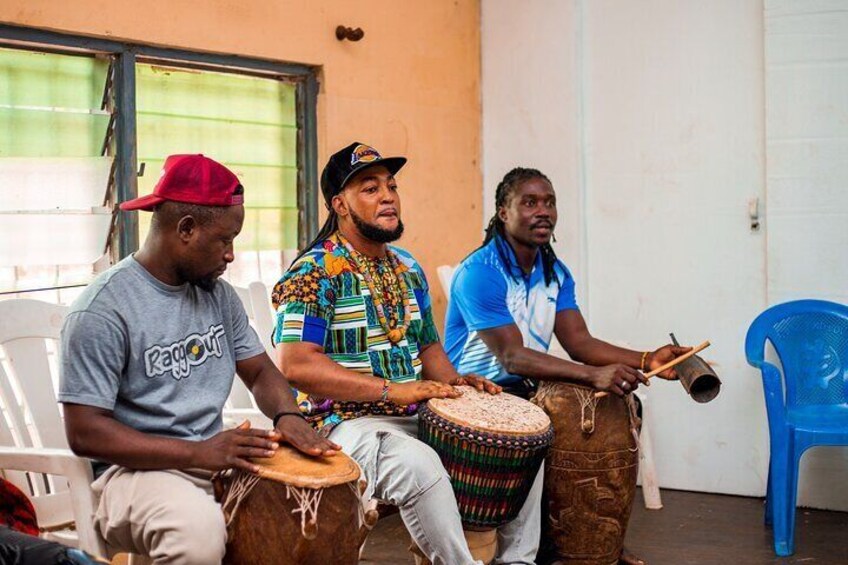 3 Hours Accra Drumming and Private Dancing Lessons