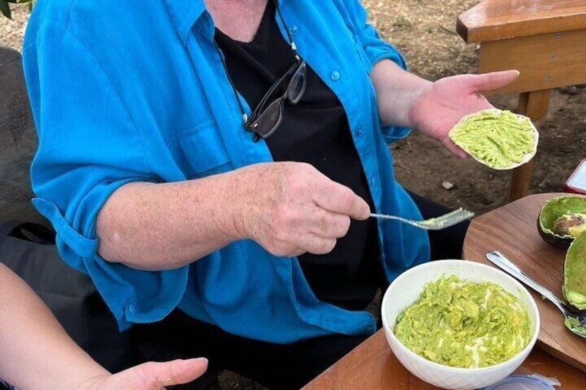 Make your own guacamol (when avocados are in season)