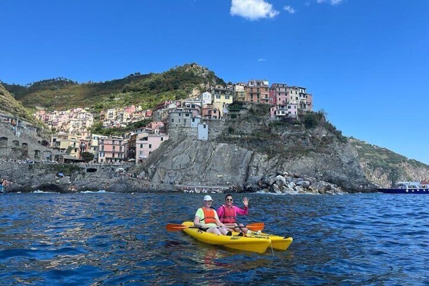 Cinque Terre Kayak Adventure from Riomaggiore