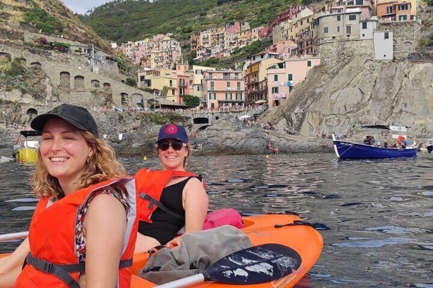 Cinque Terre Kayak Adventure from Riomaggiore