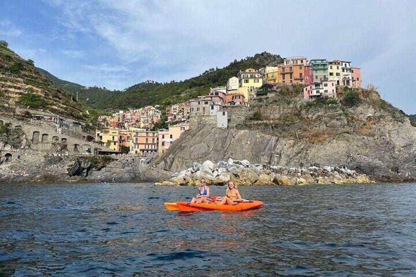 Cinque Terre Kayak Adventure from Riomaggiore