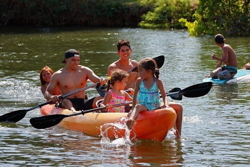 4 Hours Kayaking Experience in Haleiwa with Lunch