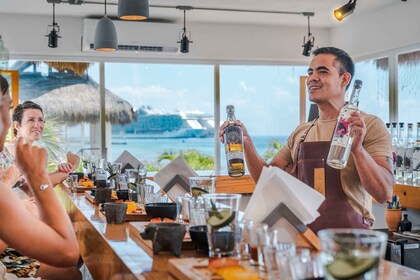 Sala de degustación de mezcal y tequila