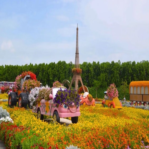 Dubai Miracle Garden Admission Tickets With Sharing Transfer
