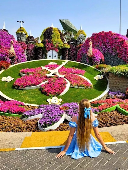 Dubai Miracle Garden Admission Tickets With Sharing Transfer 