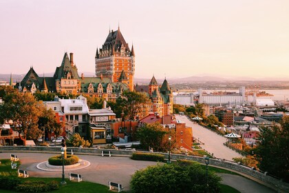 Recorrido autoguiado en automóvil por la ciudad de Quebec