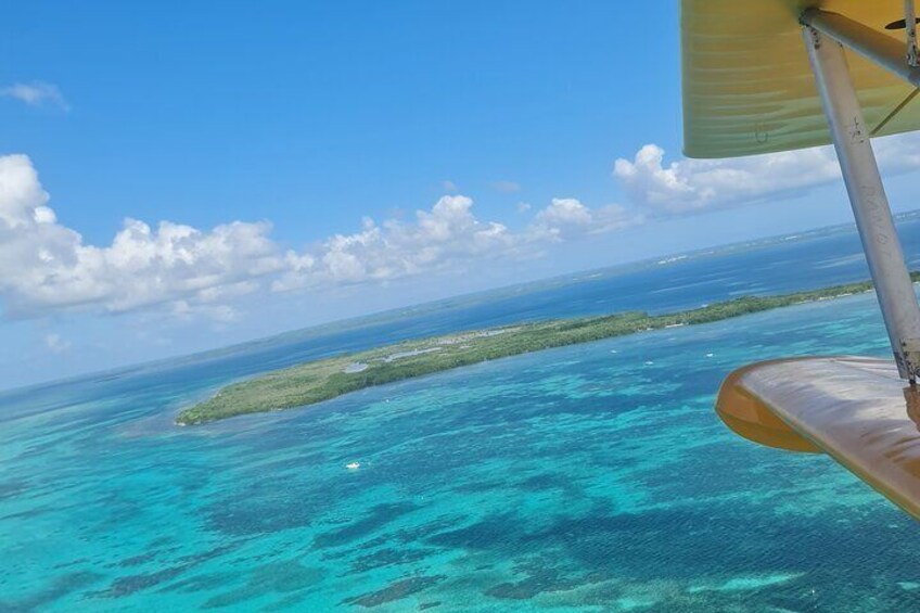 Private Ultralight Seaplane Experience in Guadeloupe