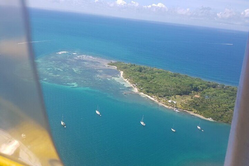 Private Ultralight Seaplane Experience in Guadeloupe