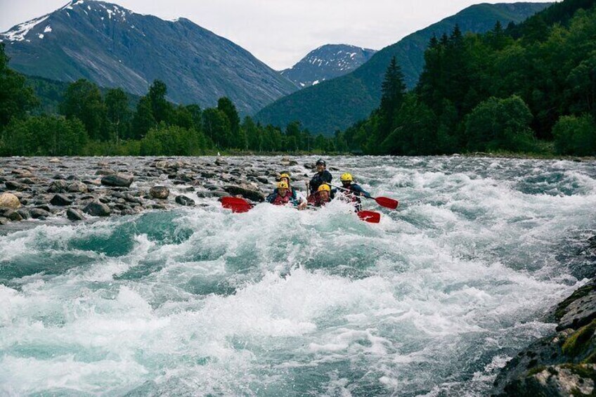 White Water Rafting in Valldøla