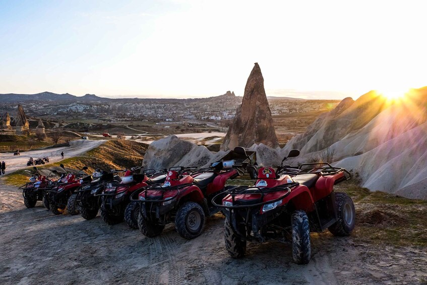 Picture 2 for Activity Cappadocia: Sunset Quad Safari