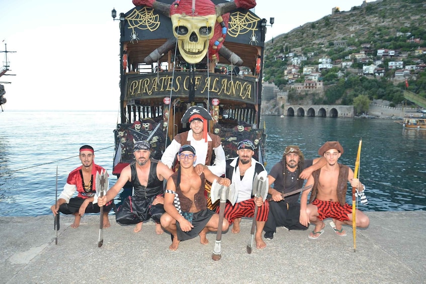 Picture 2 for Activity Alanya: Pirates Boat Tour with Lunch and Drinks