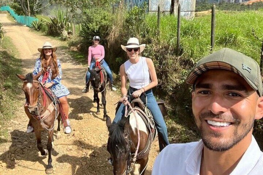 Scenic Horseback Riding with English-Speaking Guides