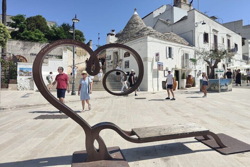 Tour to Alberobello, Locorotondo and Ostuni from Brindisi