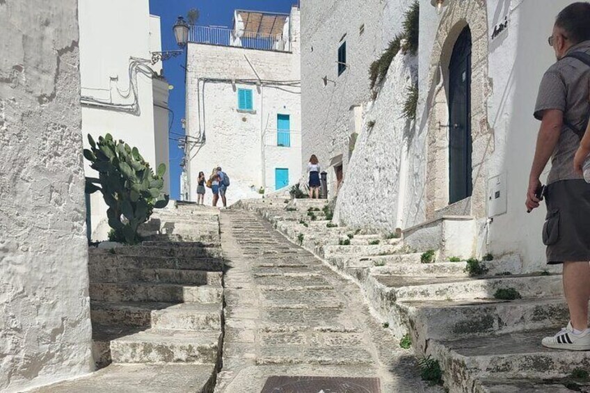 Tour to Alberobello, Locorotondo and Ostuni from Brindisi