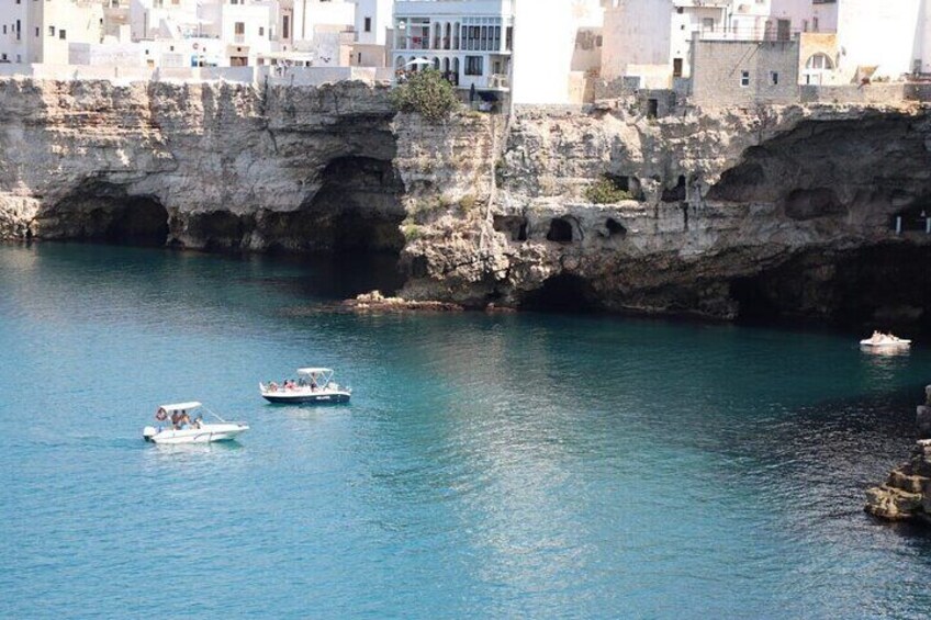 Guided Boat Excursion to Polignano