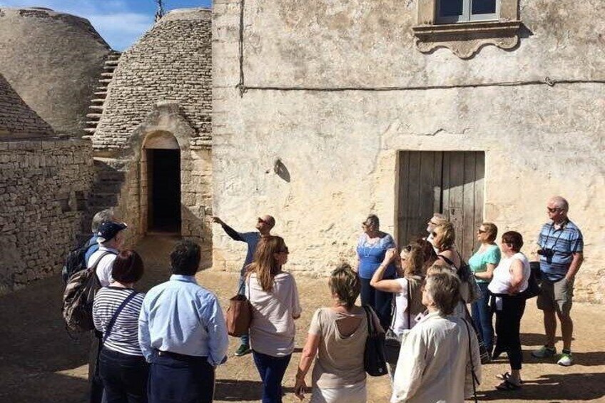 Wine tasting with Apulian aperitif in the Itria Valley