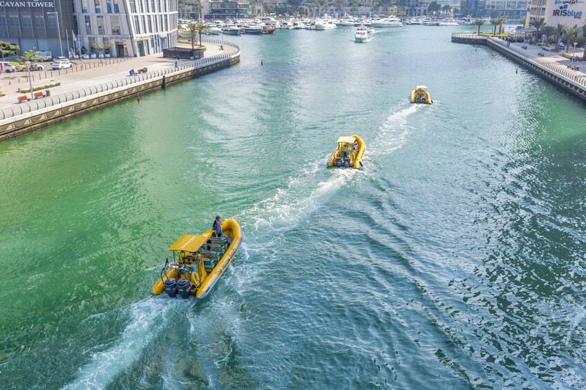30 Minute Marina Experience Sightseeing Speed Boat Dubai Tour