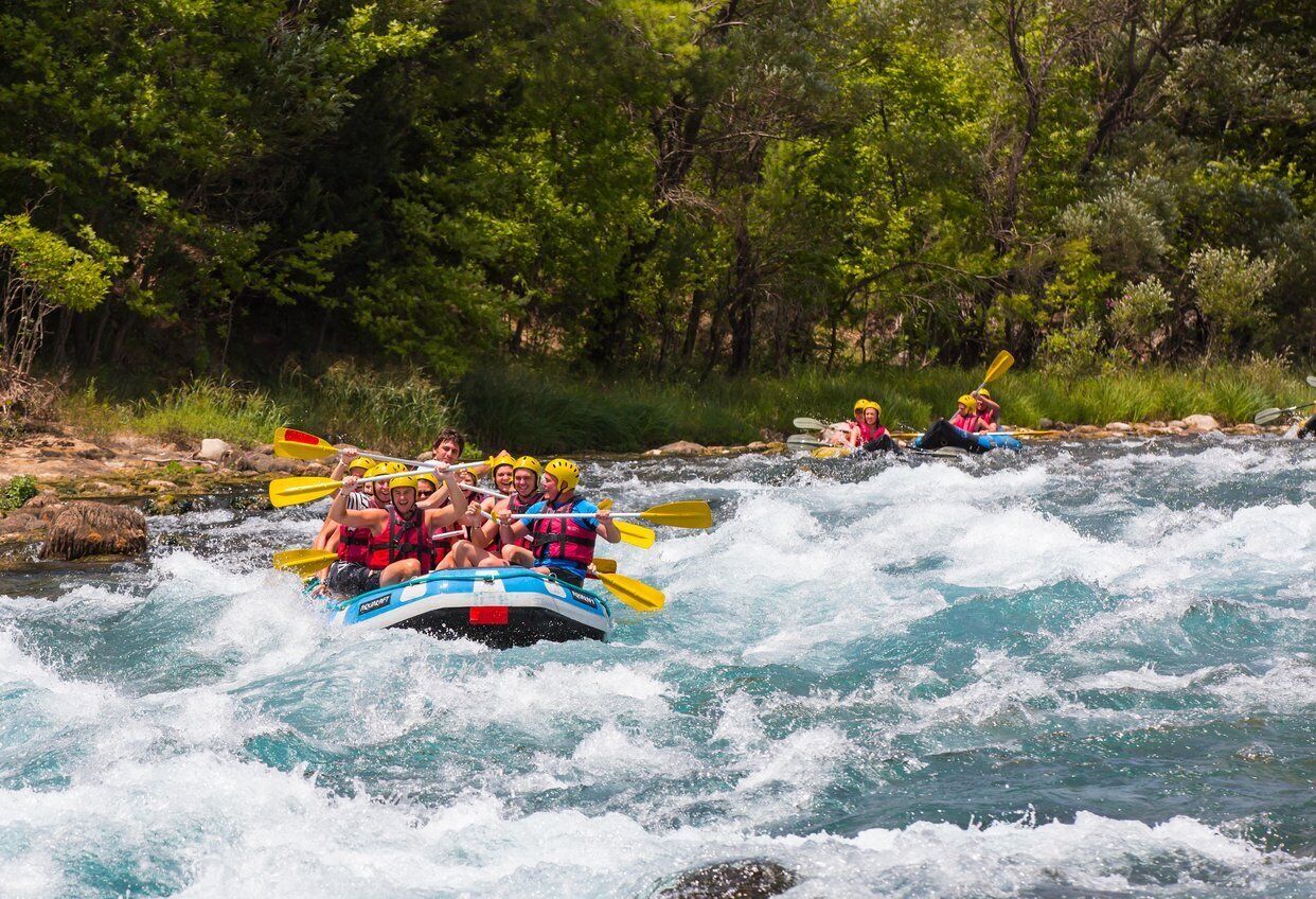 Side: Koprulu Canyon Whitewater Rafting with Lunch