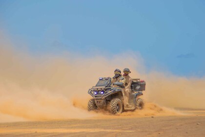 Sal: Aventura de 2 horas en quad 4x4 500cc por el desierto