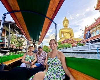 Bangkok Tur Sorotan dengan Mencicipi & Matahari Terbenam di What Arun
