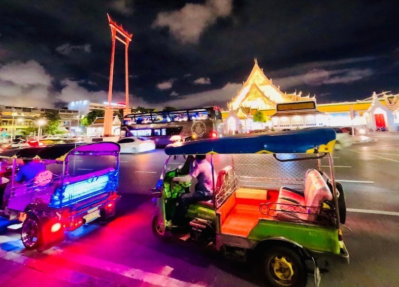 Bangkok: All in One Evening Tour* Boat, Tuk-Tuk & Streetfood