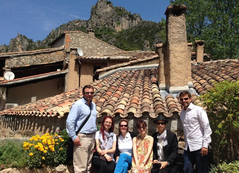 Vineyards and Village of the Languedoc