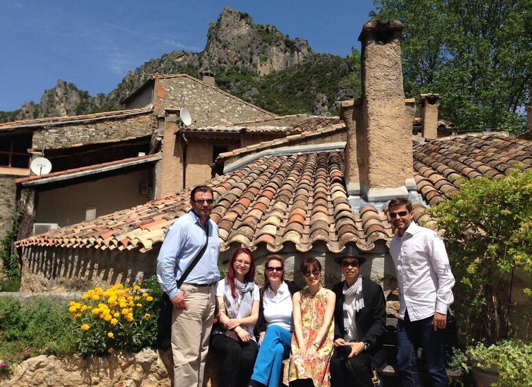 Vineyards and Village of the Languedoc