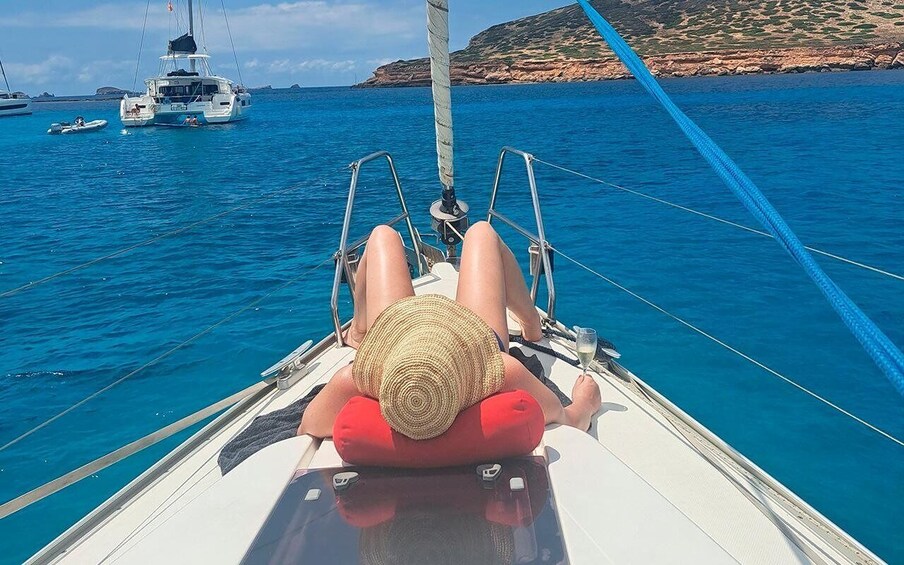 Ibiza: Sailing Day Trip, only up to 7 guests