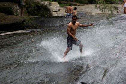 Jungle Waterfalls & Cachaça Distillery Jeep Tour from Paraty