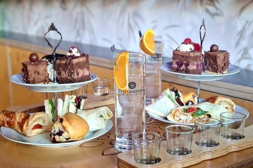 Gin Tasting and Afternoon Tea Delight in Dublin Ireland