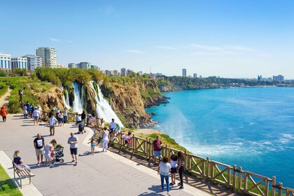 Antalya: City Tour with Cable Car, Boat Trip, and Waterfall