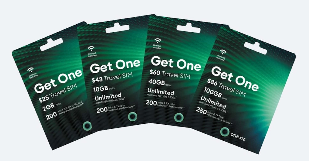 Auckland Airport: 5G/4G/3G Travel SIM Card for New Zealand