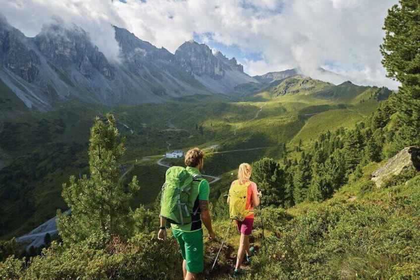 A Guided Hike in The Austrian Dolomites