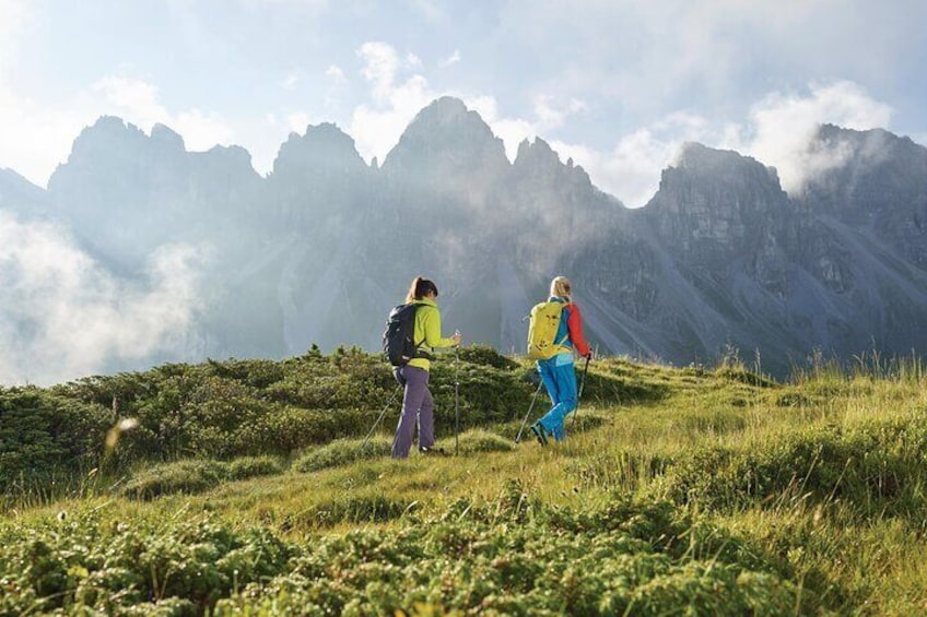 A Guided Hike in The Austrian Dolomites