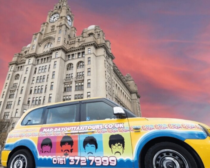 Liverpool: Beatles-Themed Private Taxi Tour with Transfers