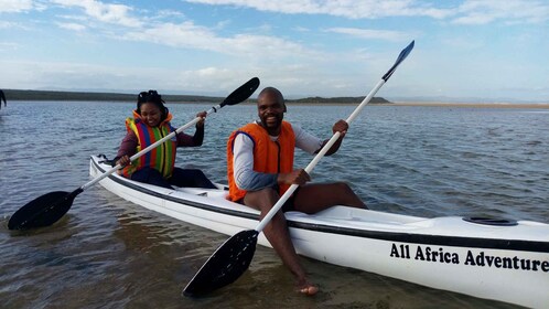 Kayaking Jeffreys Bay