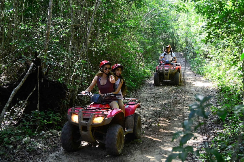 Tulum: ATV, Cenote, Zip lining and Rappelling Experience