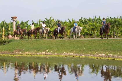 De la Caroline : Randonnée à cheval dans un ranch privé