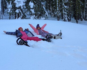 Tour con raquetas de nieve para principiantes y en familia