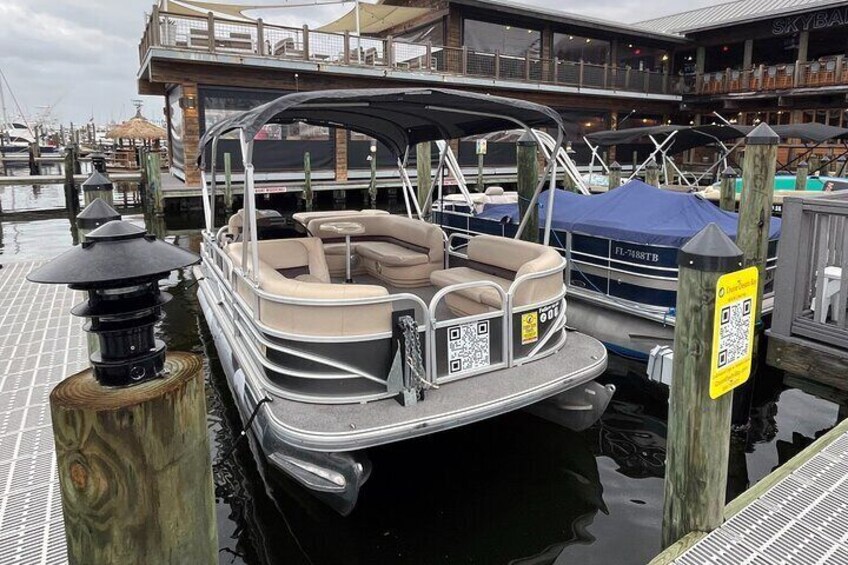 We are at 302 Harbor Blvd. East Dock, Slip 6