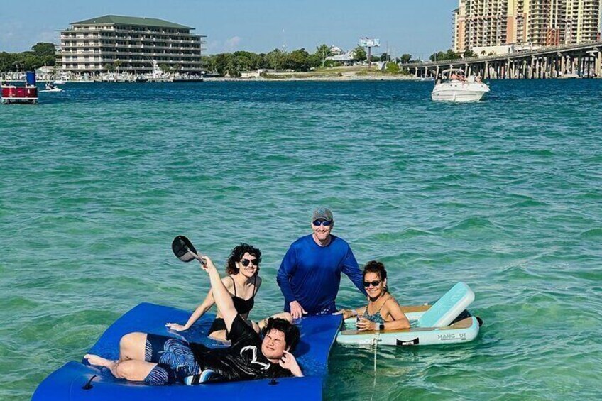 Always a fun time at Crab Island