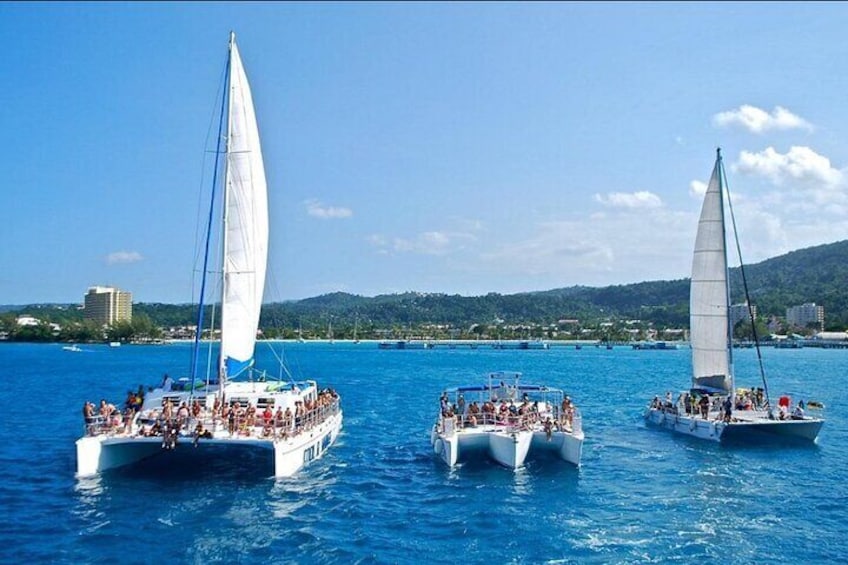 Party Catamaran and Snorkeling Tour in Montego Bay